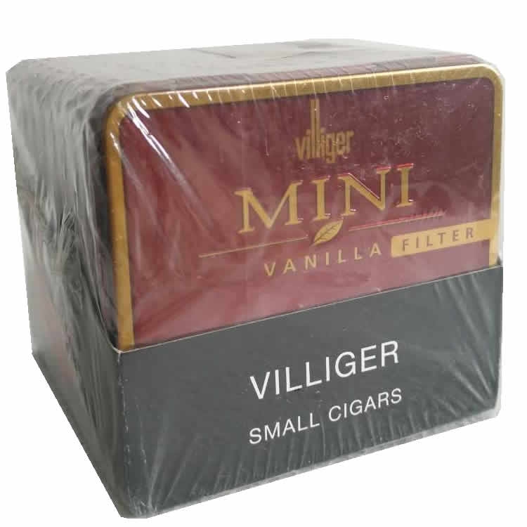 威利香草带咀10支迷你 villiger mini vanilla filter