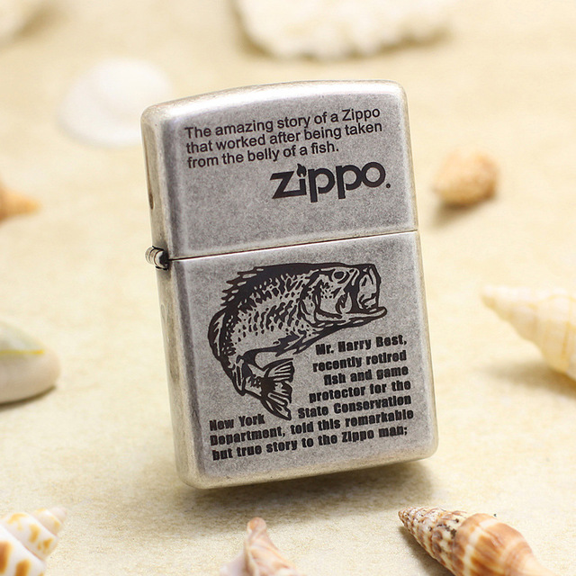 zippoLighter Antique Silver121FBThe story of carved fish