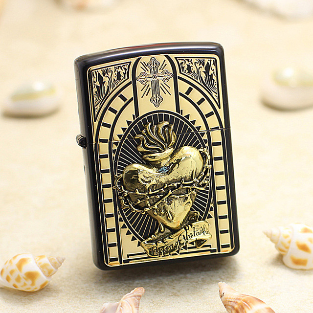 zippoThe power of belief in the lighter(Gold on Black)ZBT-5-15A
