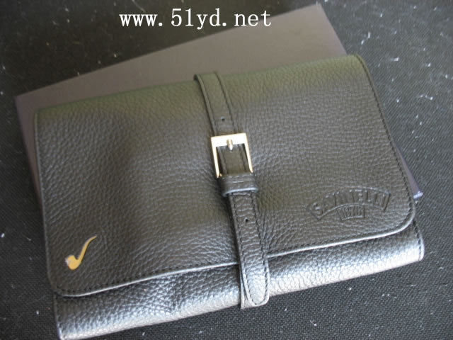 Safin imported from ItalySavinelli Leather pipe bag
