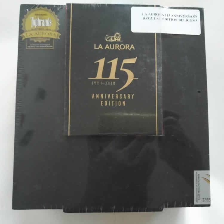 拉·奥罗115年度庆典限量珍藏20支鱼雷 la aurora 115 edition beli