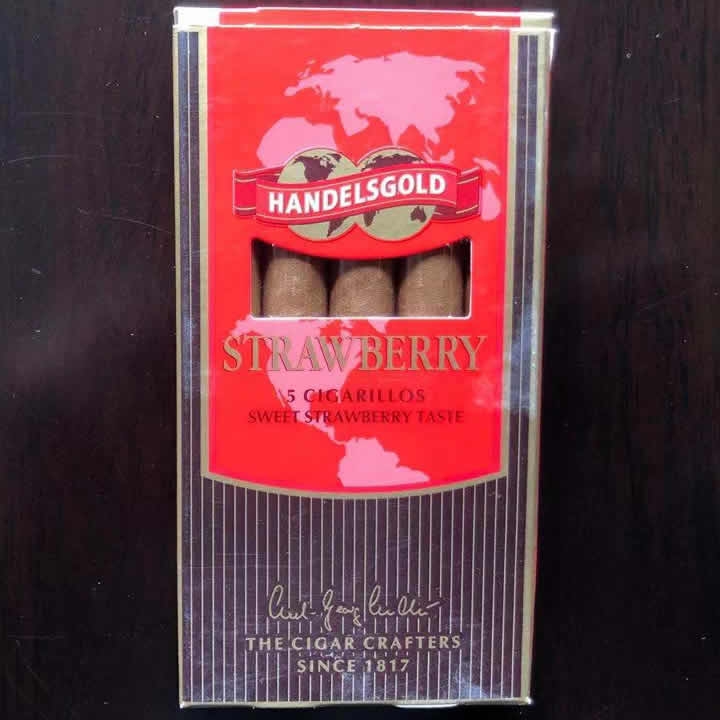 Handel Short Strawberry 5branch HandelsGold Strawberry