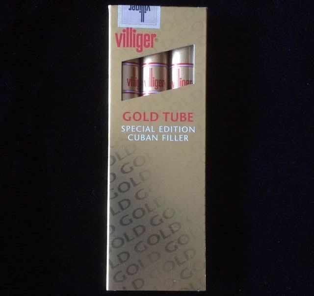 Willy Limited Gold Tube 3branch Villiger Gold Tube Edition Cuban Filler