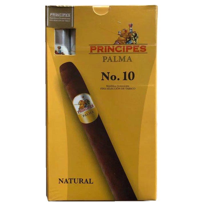 拉·奥罗拉 王子10号原味5支 la aurora principes palma natural