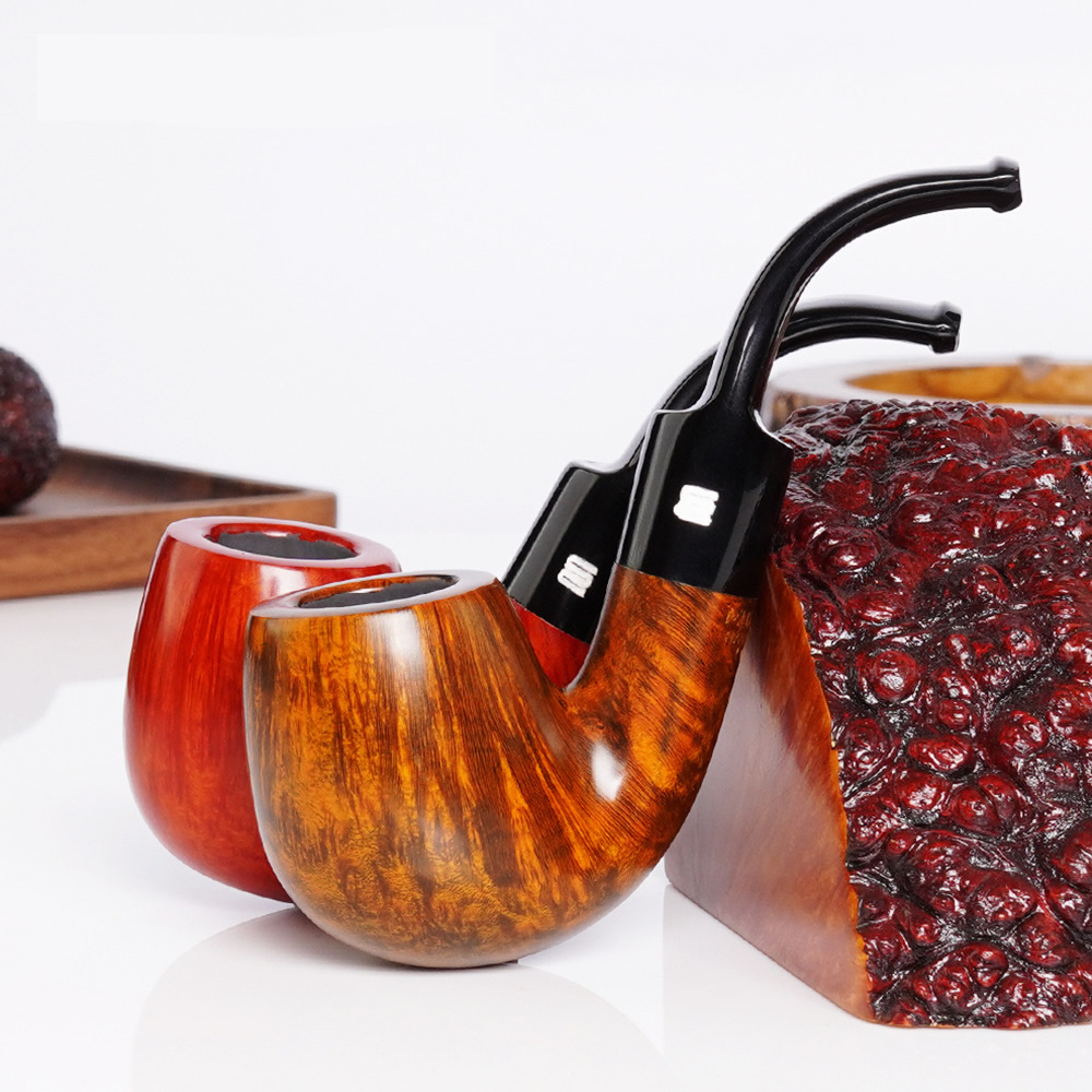 石楠木都柏林大弯烟斗51yd-015