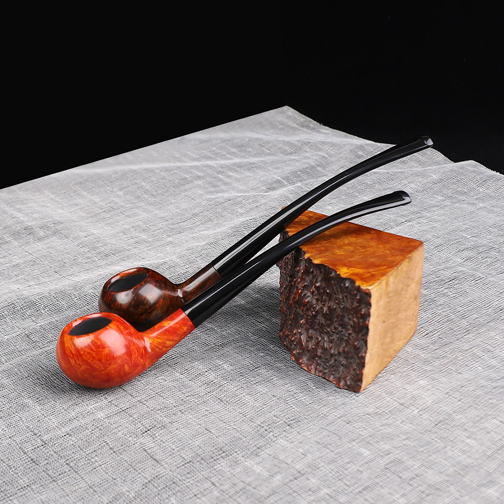 石楠木长杆苹果烟斗51yd-024