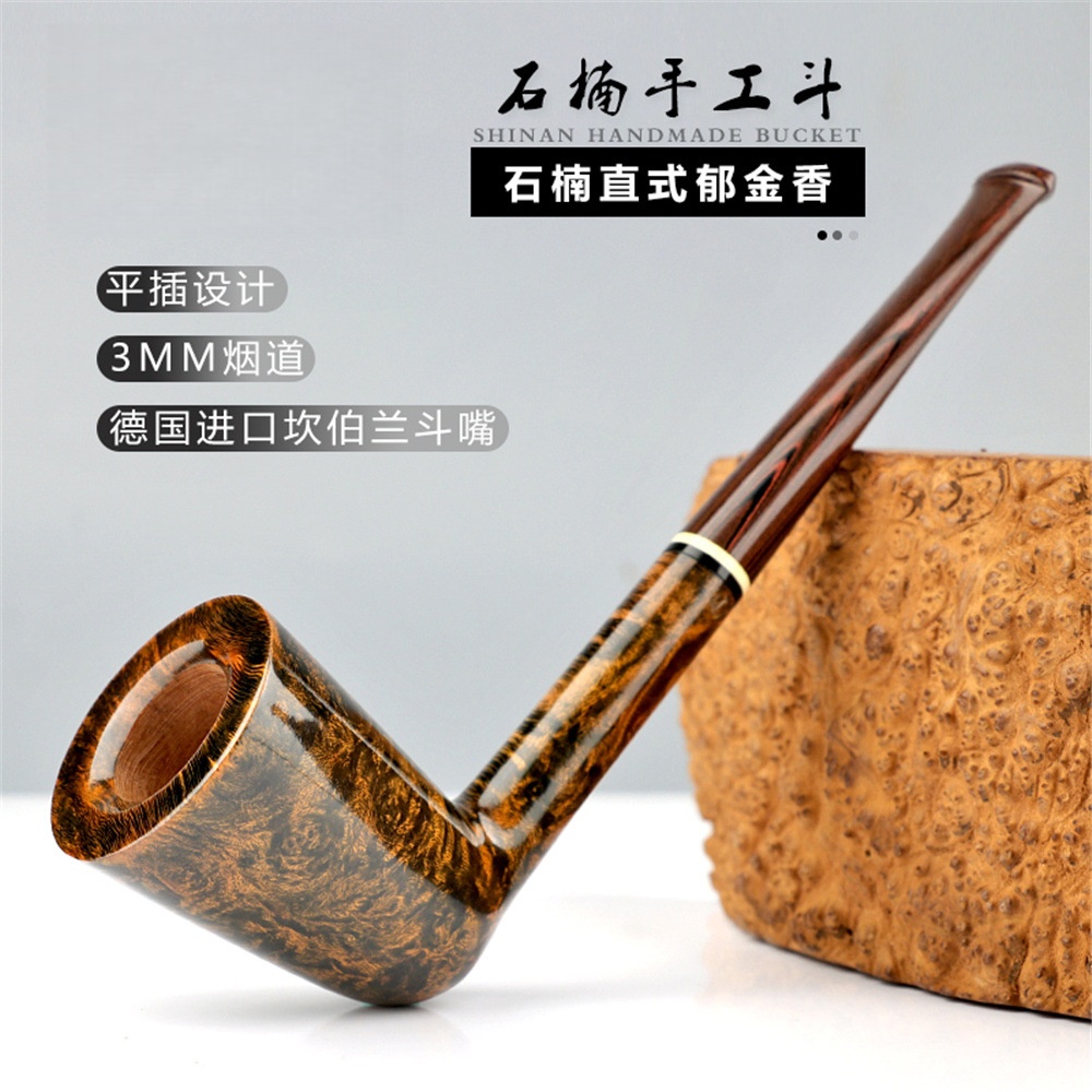 精品手工都柏林长腿郁金香铅笔杆烟斗51yd-ma50859